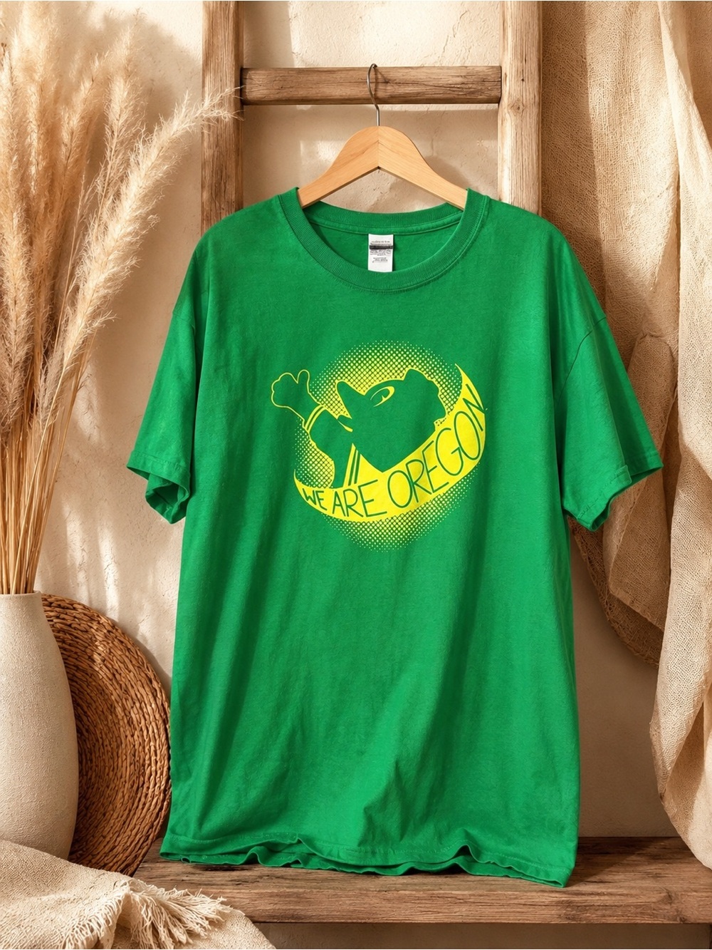 ‎ UO We Are Oregon Ducks Gildan Tee Shirt Alma Mater Size Large
